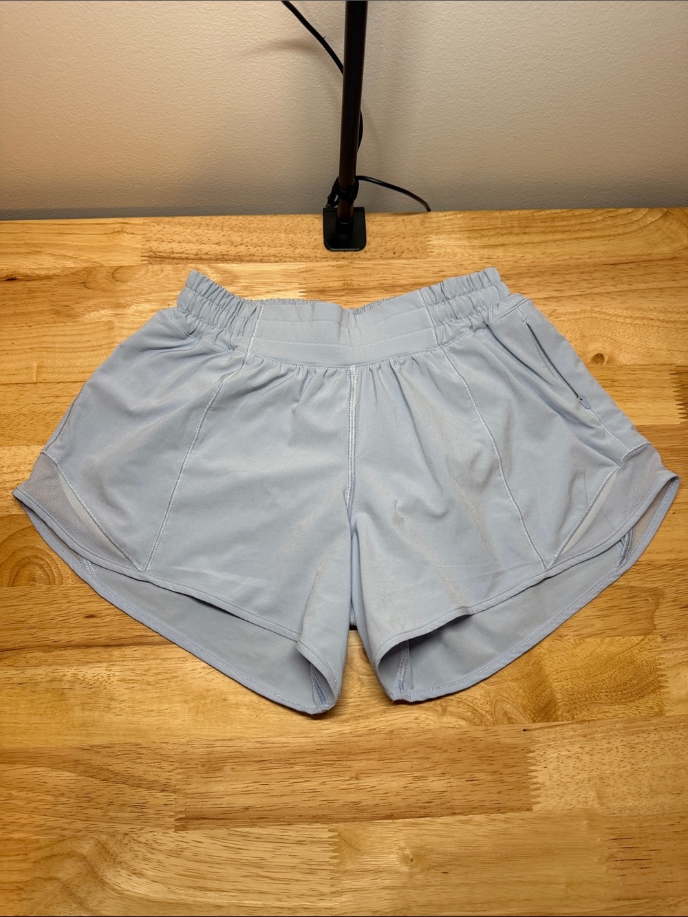 lululemon athletica Light Blue Athletic Shorts
